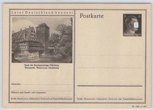 D. Reich Bildpostkarte P 304 ungebraucht N&Uuml;RNBERG Henkersteg 41-186-1-B4 666