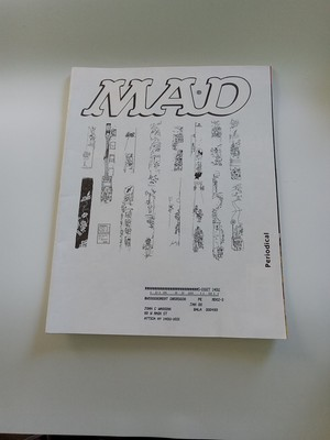 #ad MAD MAGAZINE #378 TWISTED WORLD OF PRO WRESTLING Original Mailing Sleeve 1999 $19.99