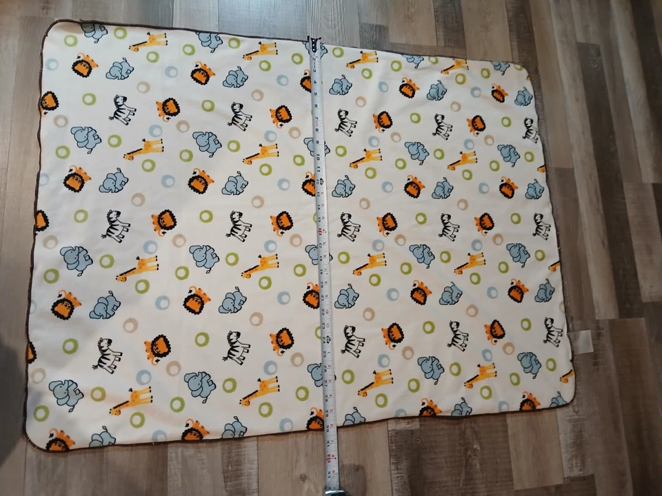 Manta para animales de guardería de la selva originales para dormir 40x30 Foto 4 de 4