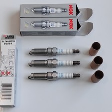 3 NGK SILZNAR8C7H Spark-Plugs Ford B-MAX, C-MAX, EcoSport, Fiesta, Focus 2012>> 