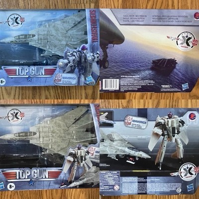 Transformers Top Gun Maverick F-14 Jet V1 + V2 NEW Sealed Lot Rare MISB NIB
