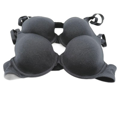Amazon Essentials Damen T Shirt BH 2er Pack Schwarz 80B Bügel Bras Women Stilvol