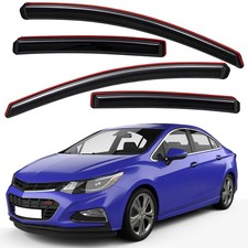 In-channel Window Visors Sun Rain Guard Vent Shade For 2016-2019 Chevrolet Cruze In-channel Window Visors Sun Rain Guard Vent Shade For 2016-2019 Chevrolet Cruze