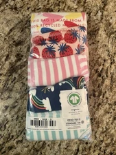 NWT Hanna Andersson Training Unders Organic Hearts, Pink 5 Pack S 100 110 4 5