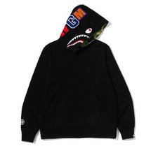 BAPE ABC Camo Shark Pullover Hoodie A Bathing Ape Japan Men  s Size L