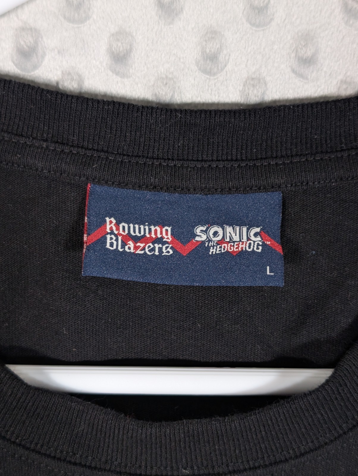 FILA Blazers canottaggio Sonic The Hedgehog camicia uomo grande grafica maglietta girocollo