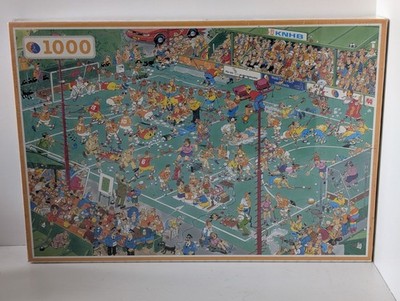 Jan Van Haasteren Hockey Jumbo 1000pc Jigsaw Puzzle Special Edition 1998 KNHB