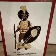 Britains Zulu War Zulu iNdlu-yengwe Standing Firing Metal Figure 20000
