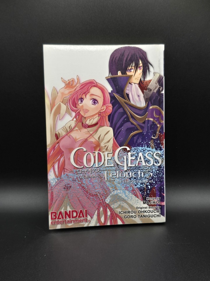 Code Geass Lelouch Manga Set Vol. 1-8 Complete Softcover English - Rare ...