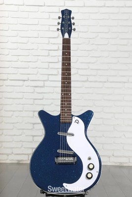 Danelectro 60th Anniversary DC '59 NOS+ Electric Guitar - Deep Blue Metalflake