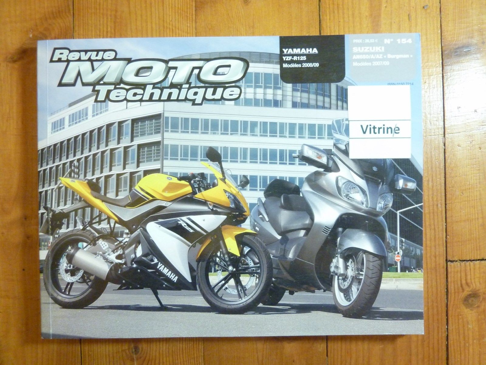 Revue technique moto YZF125 guide entretien Suzuki Burgman neuf