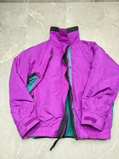 Vtg COLUMBIA Purple Insulated 3-IN-1 BUGABOO WINTER JACKET Y2K Large