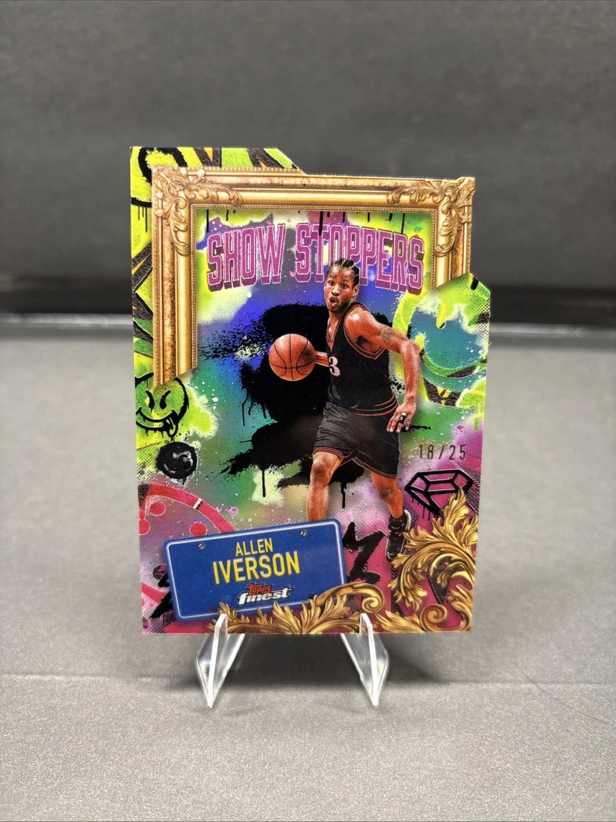 Allen Iverson Basketball Serial Numbered Sports Trading Cards