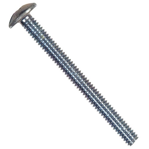 Hillman 111719 Zinc Truss Head Combo Drive Machine Screw #8-32 x 1/2" 100 Pc