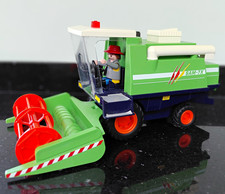 PLAYMOBIL SAM-7X Combine Harvester Playset w/ Figure, Detachable Header