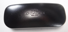 Coach Glasses Black Hardshell Clamshell Eye Glass Case New York Glasses Case