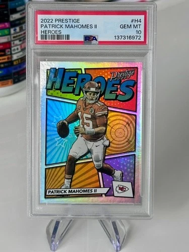 2022 Patrick Mahomes PRESTIGE HEROES #H4 PSA 10