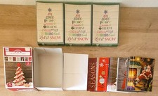 Christmas Cards variety - lot of 68 individual cards w/ envelopes