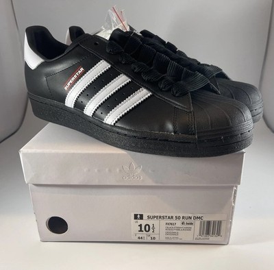 Size 10.5 - adidas Run D.M.C. x Superstar Jam Master Jay FX7617