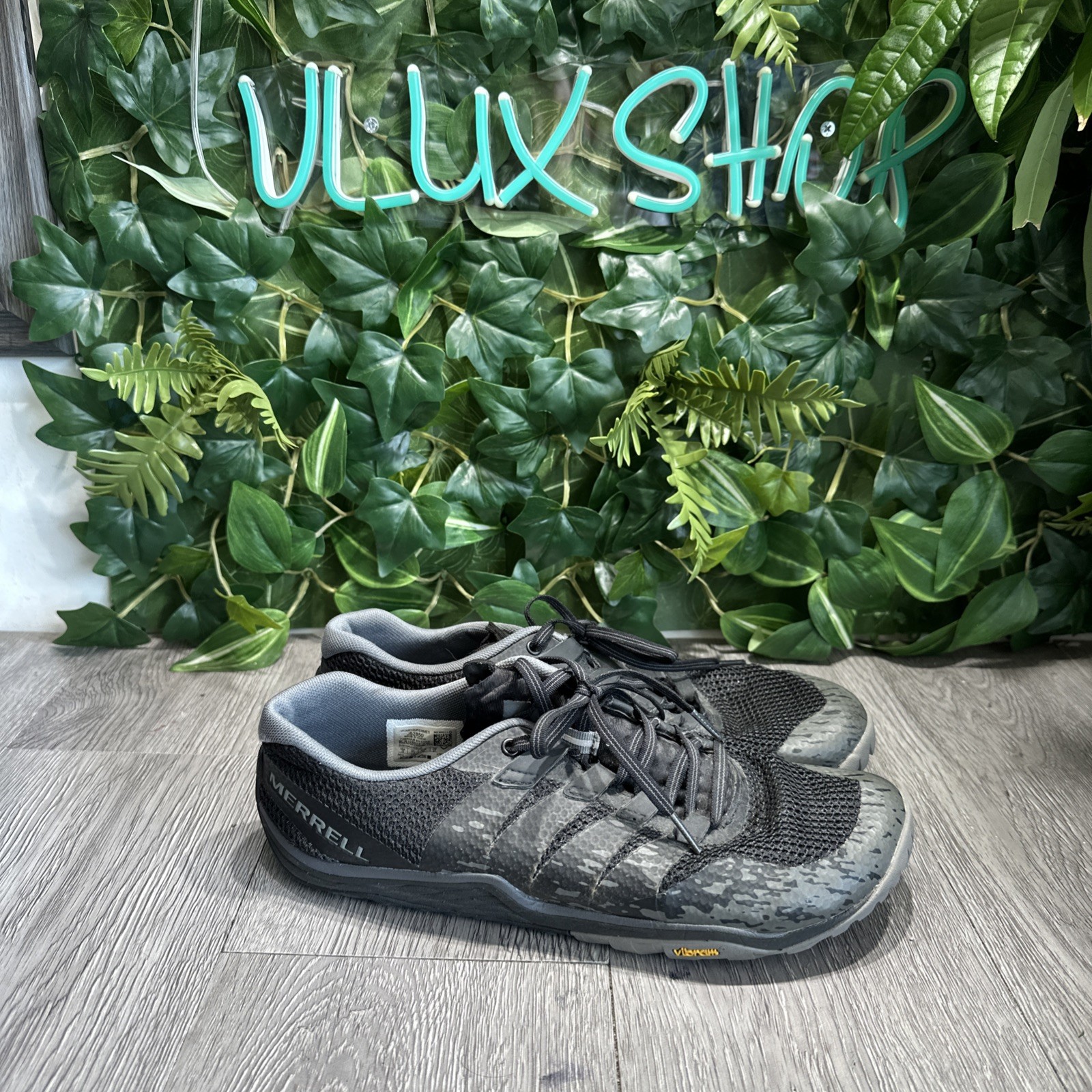 MERRELL LINEA DONNA TRAIL GLOVE 5 PERFORMANCE SCARPE DA CORSA SU STRADA NERE J52850 TAGLIA 10