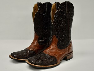 boulet hand tooled boots