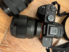 sony a7 ii with lens slightly used and equipment