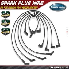 6x Spark Plug Wire Sets for Ford Freestar 2004-2005 Mercury Monterey 2004-2006