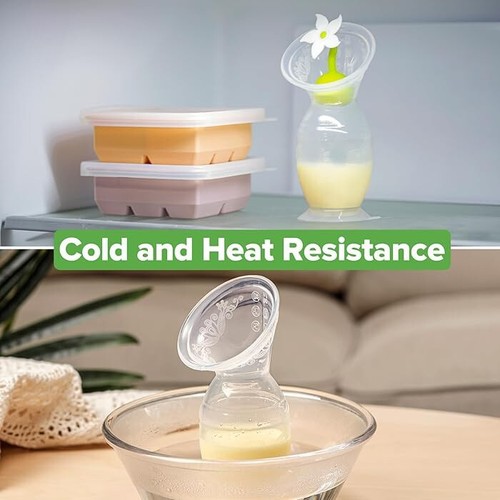 Haakaa Silicone Breast Pump | With Suction Base And Flower Stopper 150ml - Picture 6 of 8