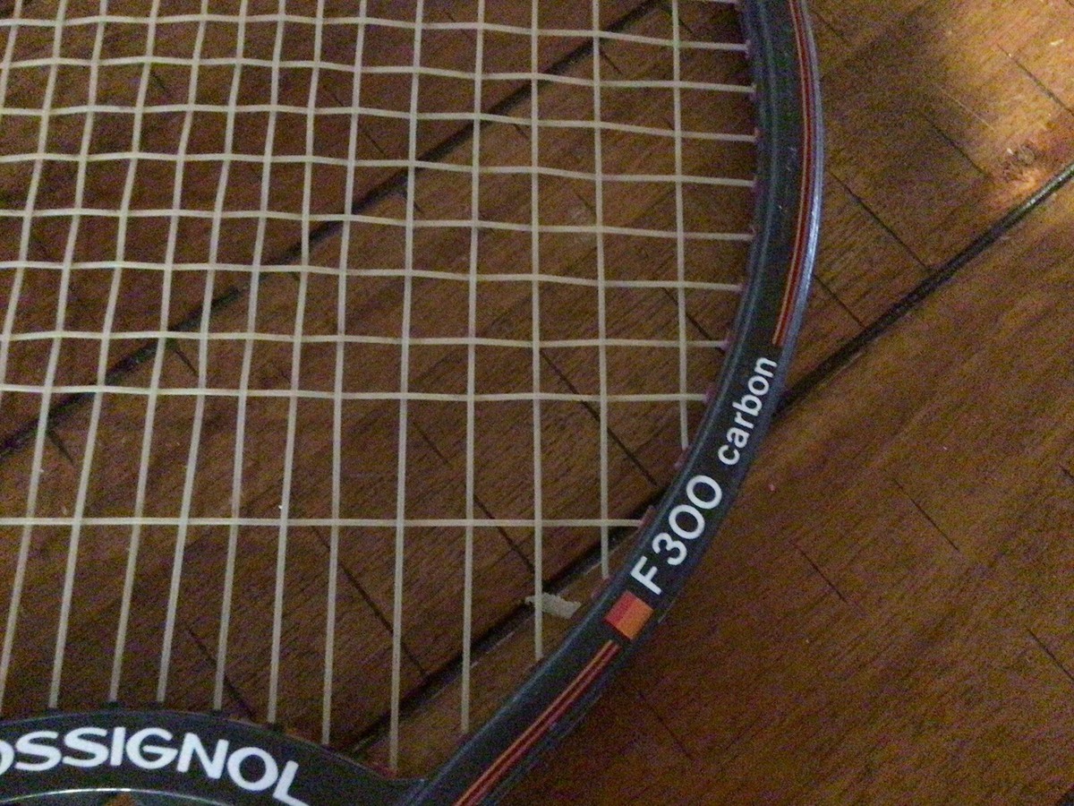 Raquette Rossignol F300 Carbon – Vintage, Taille 4 1/2, Made In France