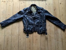Jack Daniels Ladies Leather Biker Jacket **lower Price**
