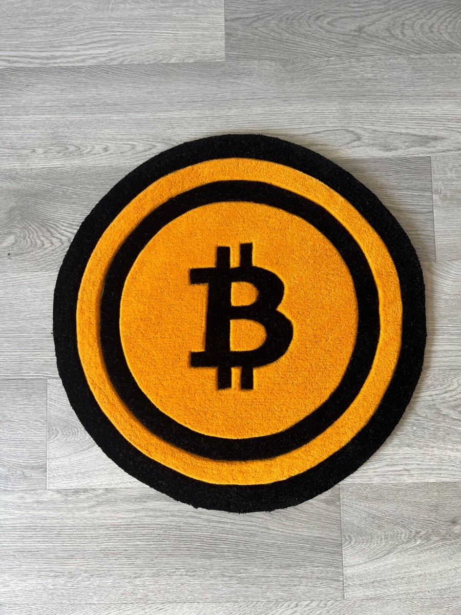 Bitcoin Rug Decor