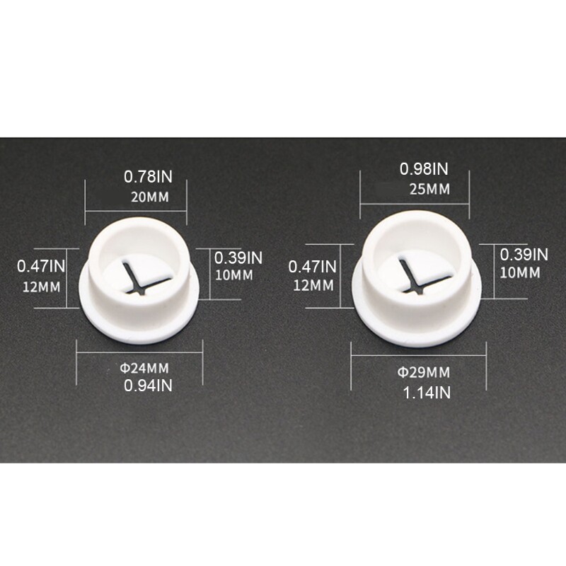 10 Pcs Rubber Grommets Rubber Cable Cord Grommet Furnitures Hole Cover