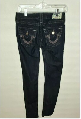 TRUE RELIGION WORLD TOUR ブラックデニム True Religion World Tour Women's Skinny Dark Wash Blue Jeans