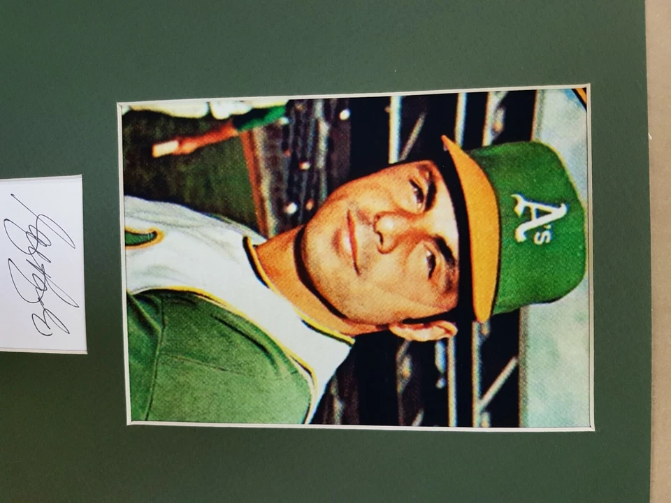 Foto Autógrafa Sal Bando 8x10 Mate Autógrafo Firmado DEPORTES Béisbol Foto 3 de 4