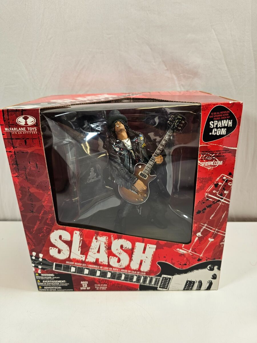 McFarlane Toys Guns N Roses “Slash” Action Figure Deluxe Box McFarlane Toys Guns N Roses “Slash” Action Figure Deluxe Box
