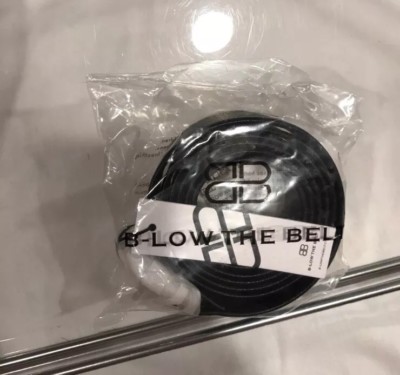 B-Low The Belt Mia Wrap in Black and Silver B-Low the Belt MIA Black Belt Silver Buckle Rock-n-Roll  main image 2