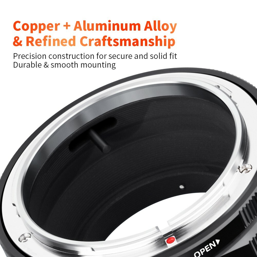 K&F Concept Canon EF Lenses to Fuji X Lens Mount Adapter (EOS - FX
