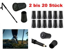 2-20 St&uuml;ck Trekking Walking Asphaltpads rund Gummipuffer Ersatzf&uuml;&szlig;e f&uuml;r Nordic