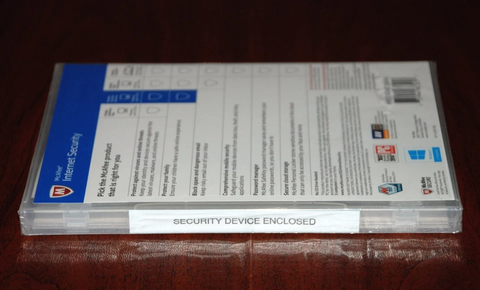 McAfee Internet Security  2015 | 3 Devices | NO CD Drive Needed *FACTORY SEALED* - Image 4 of 4