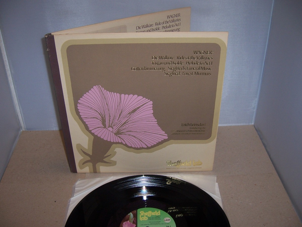 WAGNER, DIE WALKURE, ERICH LEINSDORF 1978 CLASSICAL LP, SHEFFIELD 