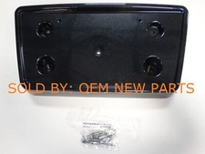 2007-2013 Cadillac Escalade Esv Front License Plate Bracket Carbon Flash Metal