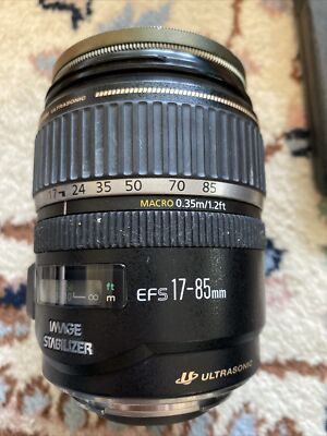 Canon 67mm Camera Lens EF-S 17-85mm F 1:4-5.6 IS USM Zoom Ultra Image stabilizer
