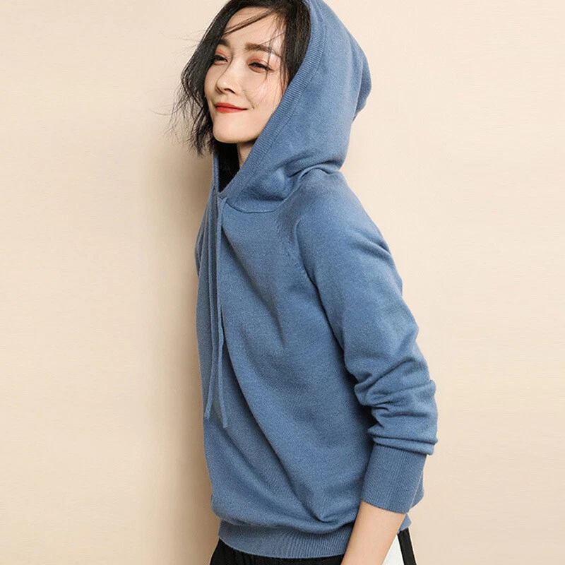 Cashmere hooded hotsell top