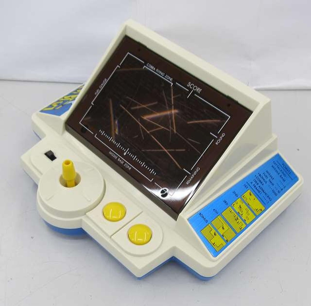 Gakken Super Cobra LSI Portable Electronic Game Konami Boxed
