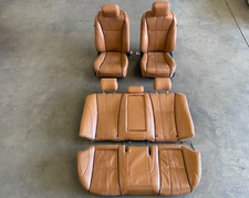 10 11 12 13 14 15 Jaguar Xjl Front Rear Upper Lower Seat Set Tan 1357 Oem 10 11 12 13 14 15 Jaguar Xjl Front Rear Upper Lower Seat Set Tan 1357 Oem