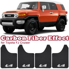 4x Rally Mud Flaps Mudguards Splash Guard for Toyota FJ Cruiser 2007-2014 4X4