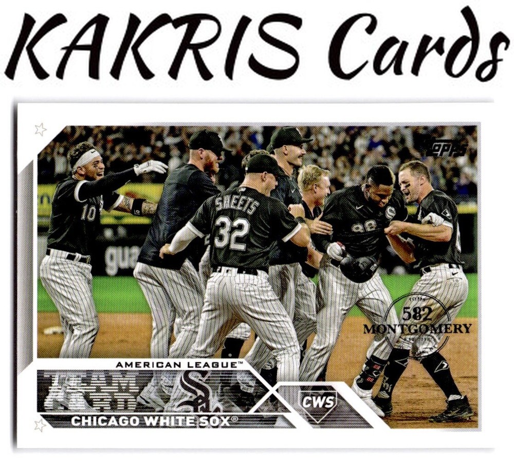 2023 Topps: 582 Montgomery Club Foil Stamped #565 Chicago White Sox