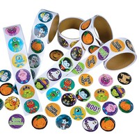 Rhode Island Novelty Assorted Halloween Stickers, Pack Of 500 Rhode Island Novelty Assorted Halloween Stickers, Pack Of 500
