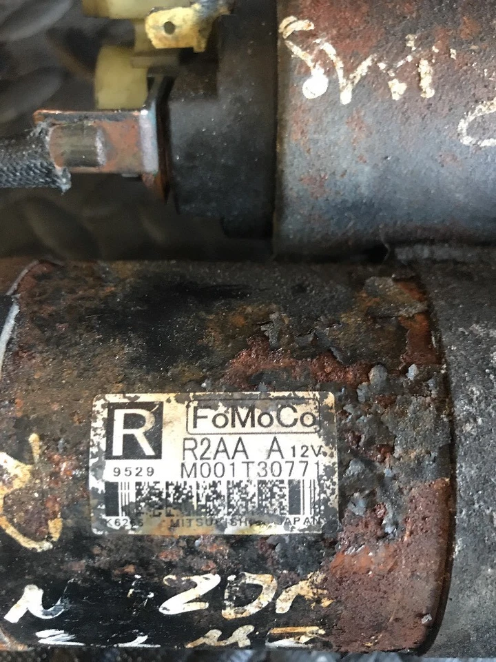 Motor de arranque Mazda 6 2.2 diesel 2007-2011 ano M001T30771 R2Aaa - Imagem 2 de 4