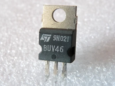1x STMicroelectronics BUV46 Transistor NPN 400V 6A 70W TO-220